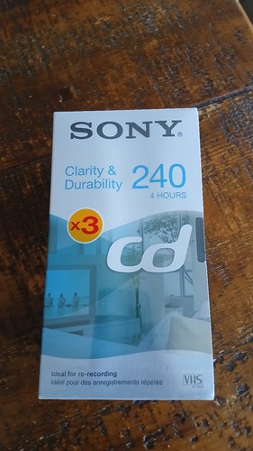 Sony 240 vhs video - 240,