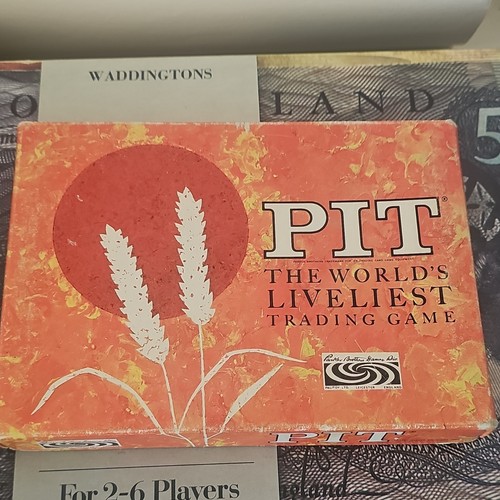 Waddingtons pit trading card - pit,