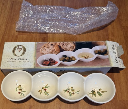 Linked ceramic serving bowls - linked,