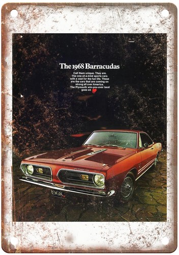 1968 plymouth barracuda - plymouth,