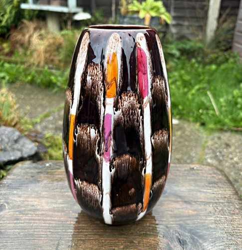 Vintage jasba keramik vase - keramik,