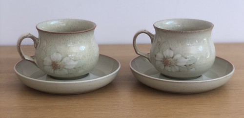 Denby daybreak two cups - daybreak,