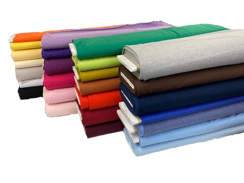 Cotton jersey fabric plain - fabric,