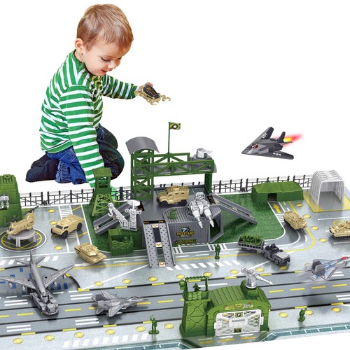 Army men playset military with - army,
