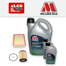 SERVICE KIT for BMW Z3 E36 M54 OIL AIR FILTER +EE NANO 5w40 OIL (2000-2003)