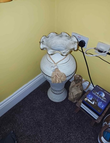 Tall floor vase - floor,