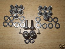  VW classic  BEETLE WINDOW WINDERS & 1/4 LIGHTS STAINLESS STEEL BOLTS SCREWS X 2
