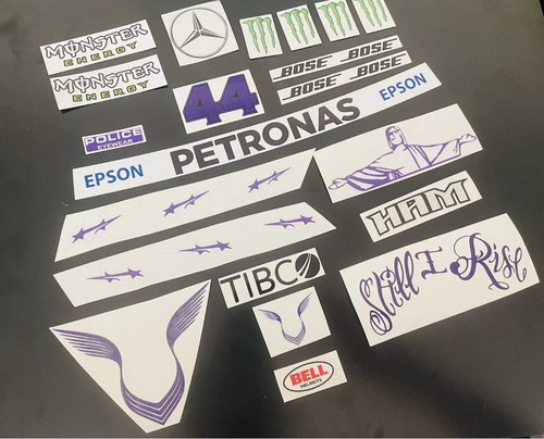 Motorsport helmet stickers 1 - motorsport,