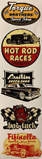 5x USA Decal Hot Rod Racing