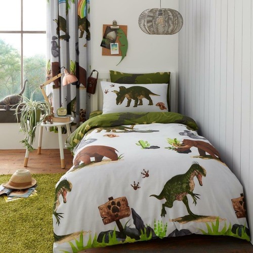 Prehistoric dino duvet cover - prehistoric,