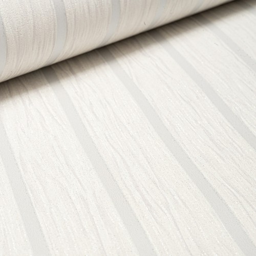 White grey stripe - white, wallpaper
