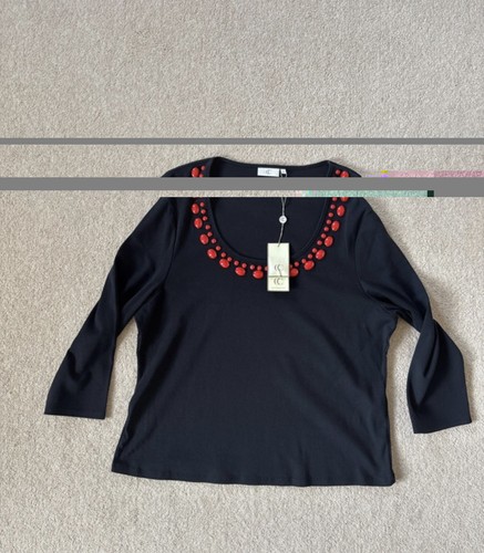 Country casuals top with jewel - country,
