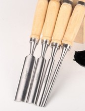 Pack of 4 Carving Knives Wood