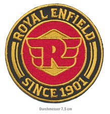 ROYAL ENFIELD Patch Patch Ironing Picture Motorcycle Bullet Vintage Biker England