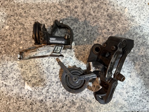 Front and rear - rear, derailleurs