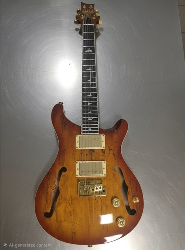 Spalded semi hollow - spalded, 6-string