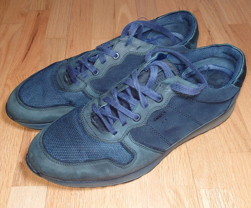Ecco men navy blue - men’s, leather