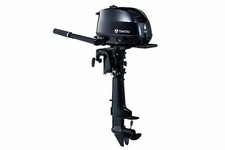 6HP TOHATSU MFS6D Short Shaft Tiller 4 Stroke Outboard EXTRA Carry Handles 26kg!