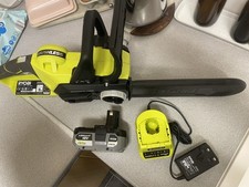 Ryobi One+ 18V Cordless Chainsaw (RCS1830-150) 5ah battery 