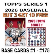 2026 TOPPS SERIES 1 BASEBALL