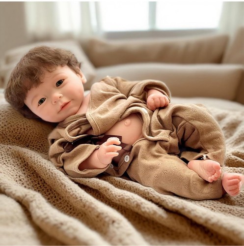 Silicone baby boy reborn - silicone,