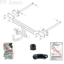 Tow-Trust Towbar for Mercedes E-Class Coupe (C207) 2009-2017 - Swan Neck Tow Bar