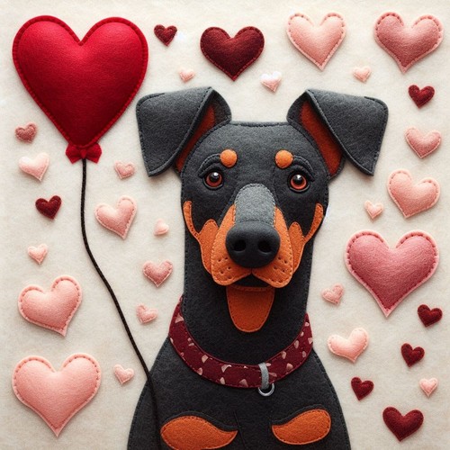 Luxury doberman birthday - luxury,