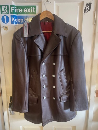 Ww2 german uboat leather coat - german,