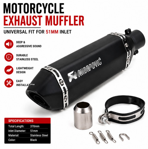 For 51mm motorcycle - for, 370mm