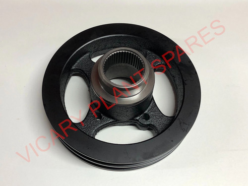 Crankshaft pulley jcb part - crankshaft,