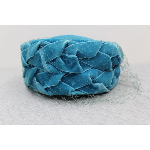 Vintage hat women blue - women, os