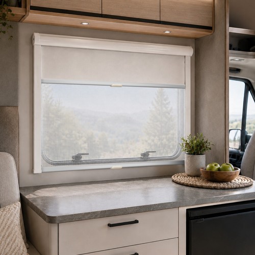 Campervan cassette window - campervan,