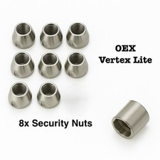 8x Security Locking Nuts For OEX Vertex Lite 130 Roof Top Tent Tent Box Security