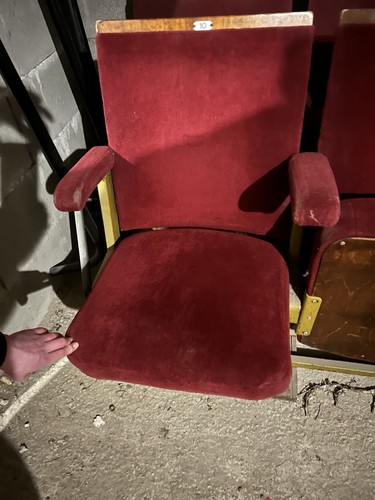 Antique theatre seats vintage - antique,