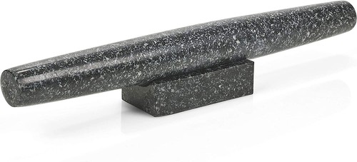 Granite rolling pin with - granite,