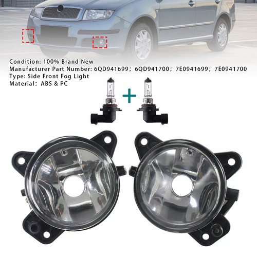 Pair front fog light - front,