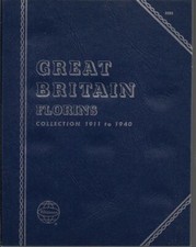 FLORIN WHITMAN COIN FOLDERS CHOICE OF FOLDERS