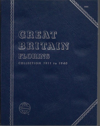 Florin whitman coin folders - florin,