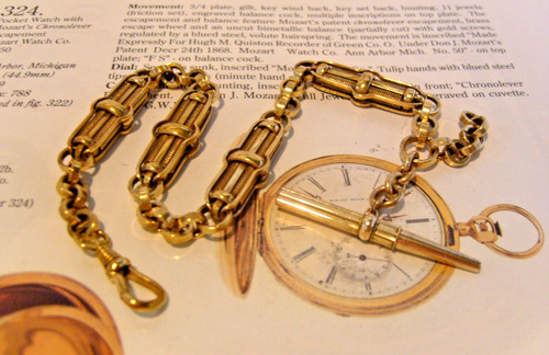 Pocket watch chain victorian - chain,