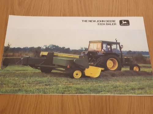 John deere 332a - deere, 1980