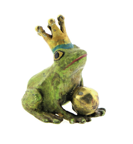 Vienna bronze miner - bronze, "frog