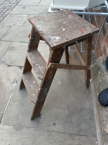 Step ladders wooden - 3,