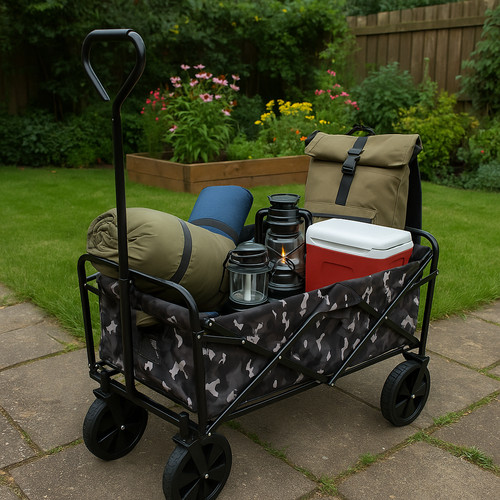 Camouflage folding pull along - camouflage,