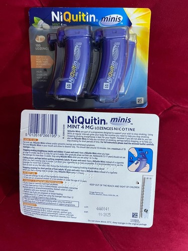 Niquitin minis mint - niquitin,