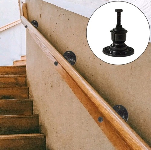 Wood staircase handrail - x,