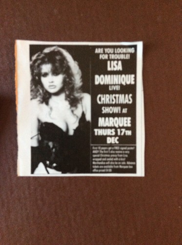 K1a ephemera pop music 1987 - k1a,
