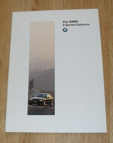 Bmw series e36 brochure - bmw,