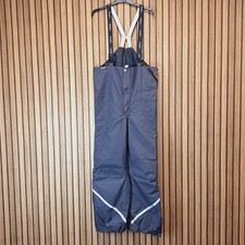 Rukka Gore-Tex Trousers with Braces Mens XL Regular Grey Waterproof Tri-layer