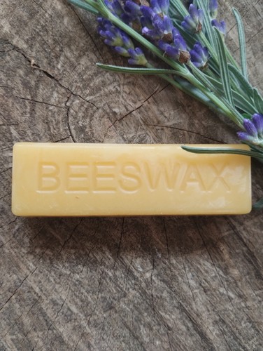 English yellow beeswax - beeswax, bar