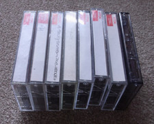 8x Vintage Recordable Audio Cassettes Tapes TDK 4xFE90 2x D90 2x CDing290 Chrome